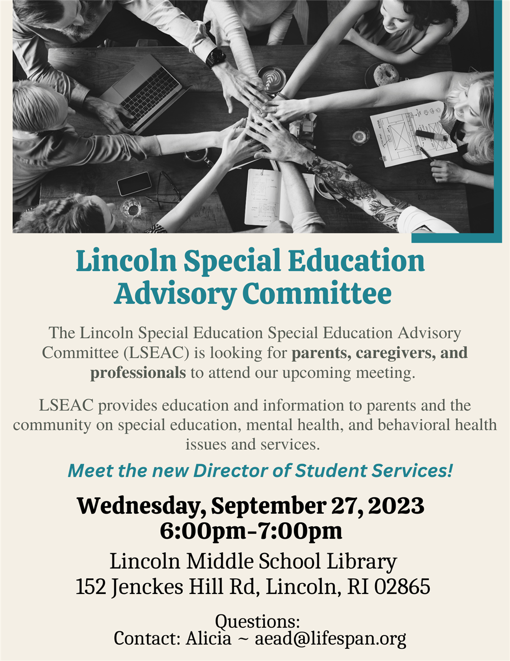 LSEAC meeting information LSEAC meeting information